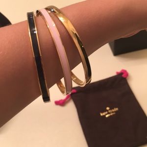 Set of three Kate Spade bangles!
